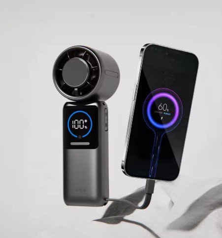 K36 Portable Cooling Fan with Power Bank
